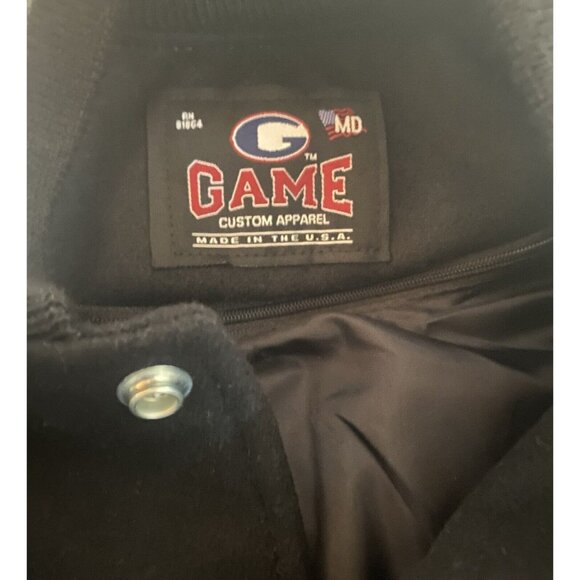 Game Sportswear Varsity Jacket BMF Black Mafia Family Season 2 Crew Jacket M - Picture 3 of 10